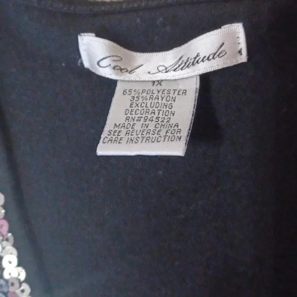 Cool Attitude Racerback Sequins Top - Picture 2 of 10